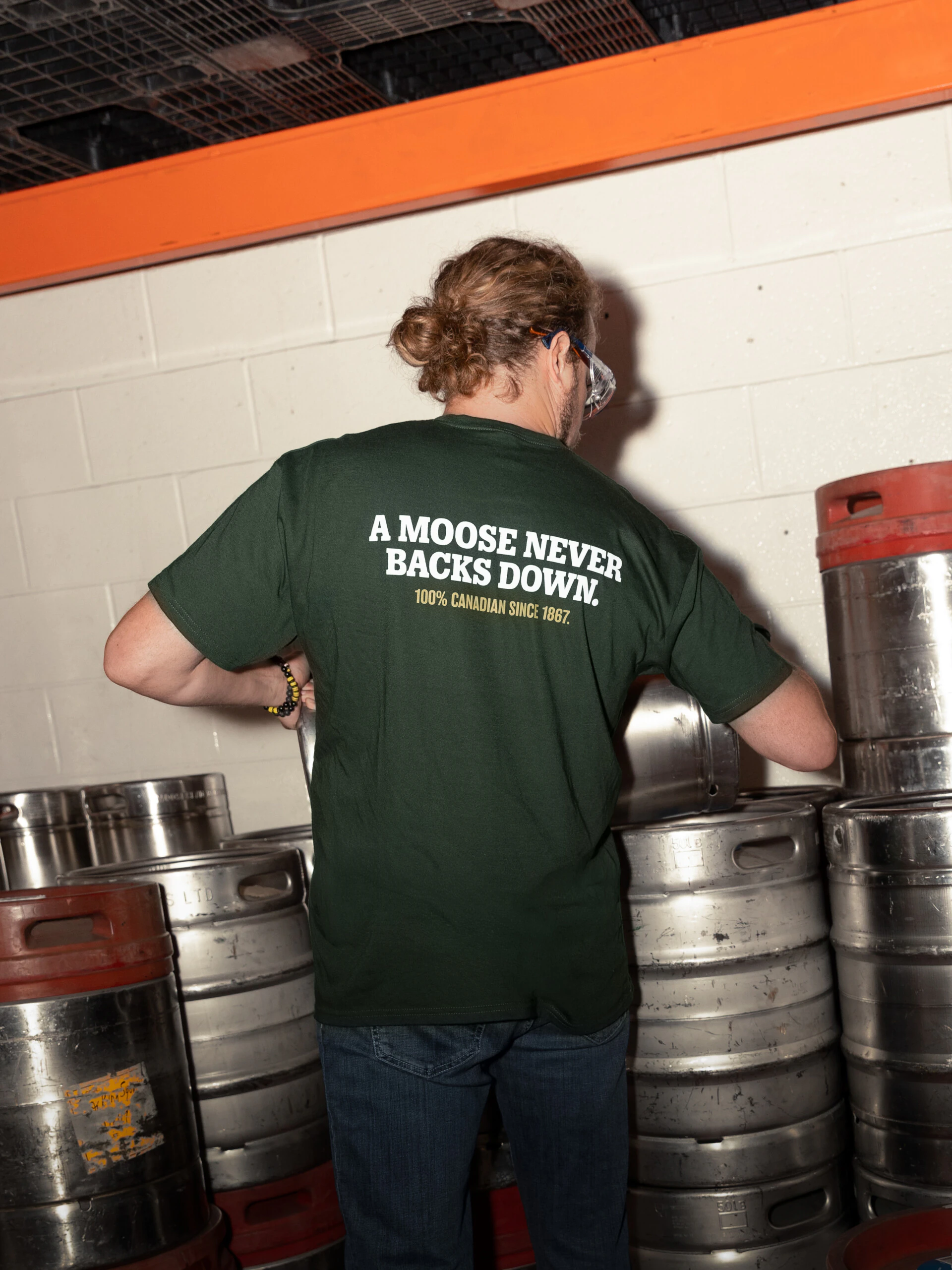 MOOSE NEVER BACKS DOWN